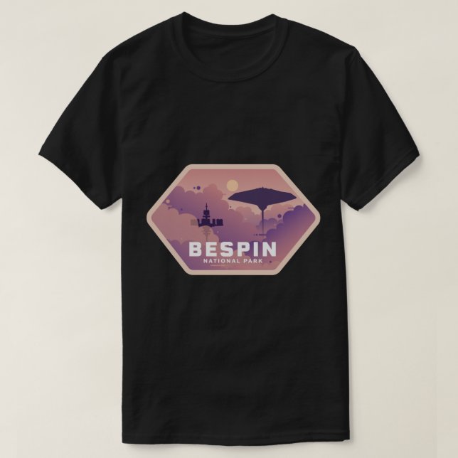 Camiseta Pegatina del Parque Nacional Bespin.png (Diseño del anverso)