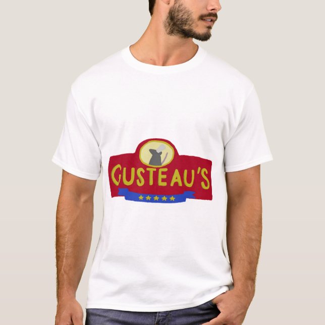 Camiseta pegatina del restaurante de gusteau (Anverso)