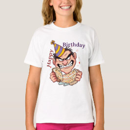 Camiseta Pegatina divertida de cumpleaños