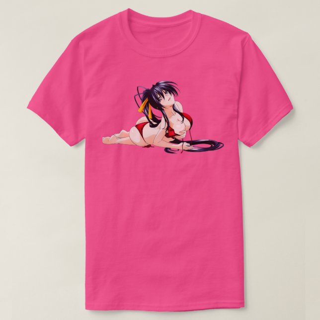 Camiseta Pegatina DxD Himejima Akeno (Diseño del anverso)