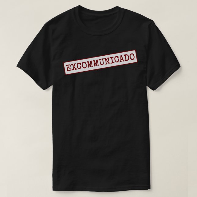 Camiseta Pegatina en régimen de incomunicación (Diseño del anverso)