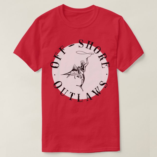 Camiseta Pegatina fuera de la ley OffShore (Diseño del anverso)