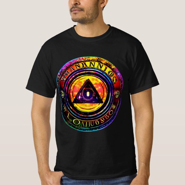 Camiseta Pegatina holográfico (Anverso)