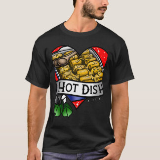 Camiseta Pegatina Hot Dish