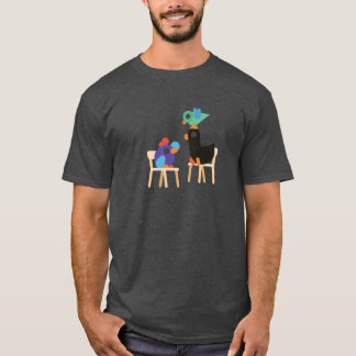 Camiseta pegatina kurzgesagt2