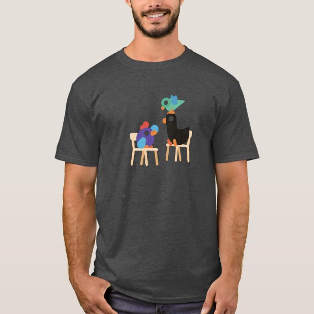 Camiseta pegatina kurzgesagt2 (Anverso)
