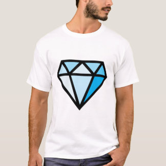 Camiseta Pegatina Minecraft Diamond