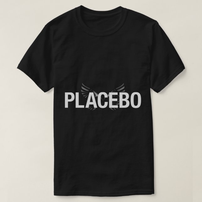 Camiseta Pegatina Placebo (Diseño del anverso)