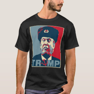 Camiseta Pegatina Poster de Trump Rusia