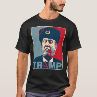 Camiseta Pegatina Poster de Trump Rusia