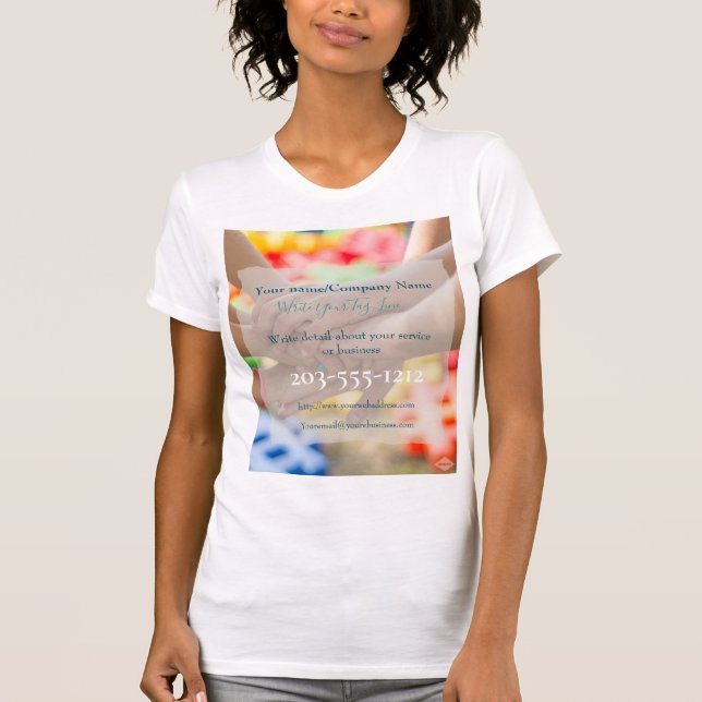 Camiseta Pegatina promocional personalizar - HAMbyWG (Anverso)