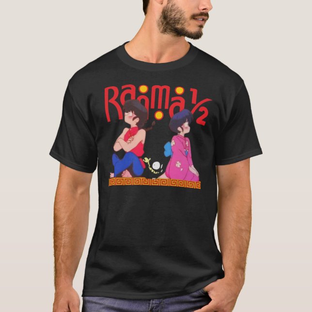 Camiseta Pegatina Ranma Akane (Anverso)