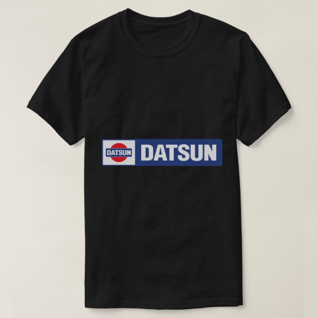Camiseta Pegatina Remix del logotipo Datsun (Diseño del anverso)