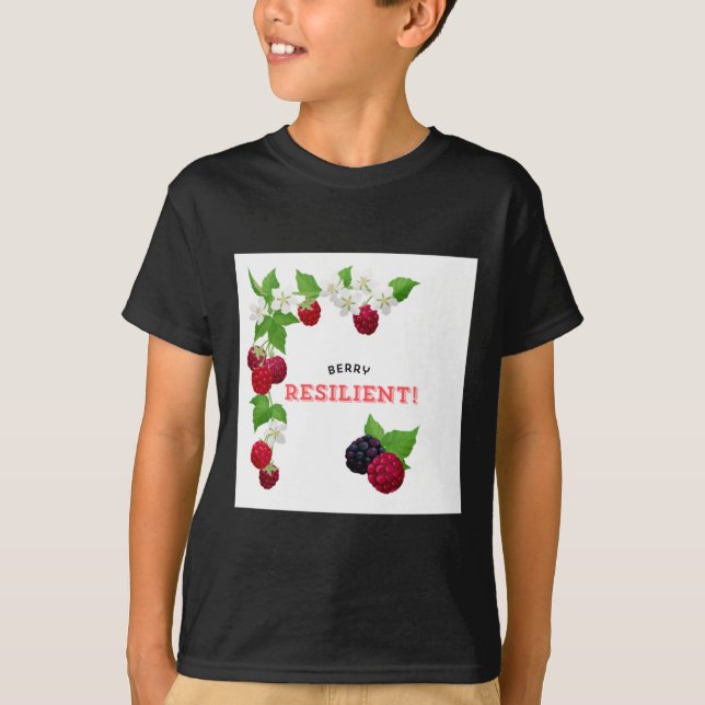 Camiseta Pegatina resistente a las bayas (Anverso)
