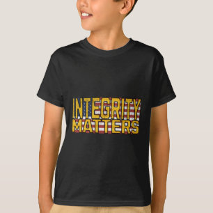 Camiseta Pegatina S de integridad