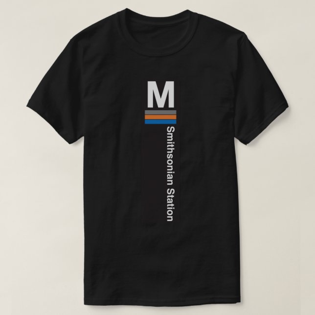 Camiseta Pegatina Smithsonian (Diseño del anverso)
