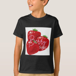 Camiseta Pegatina sólido Berry