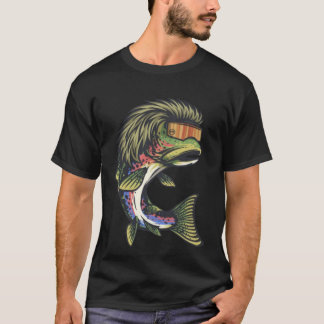 Camiseta Pegatina Trout Mullet Pit Vipers