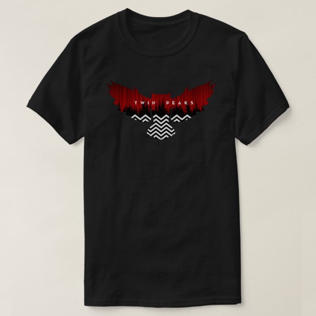 Camiseta Pegatina Twin Peaks (Diseño del anverso)