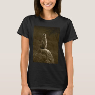 Camiseta Pegatina vertical Meerkat Valencia Tint