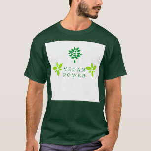 Camiseta Pegatinas DE ENERGÍA DE VEGAN