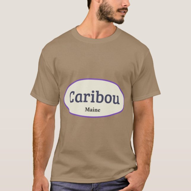 Camiseta Pegatinas de ibou Maine (Anverso)