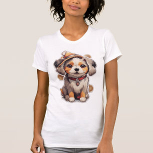 Camiseta Pegatinas de un solo perro