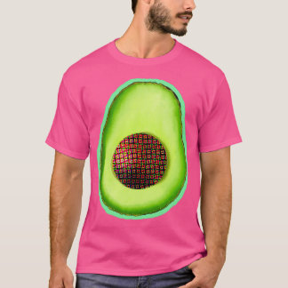 Camiseta Pegatinas purpurina Aguacate