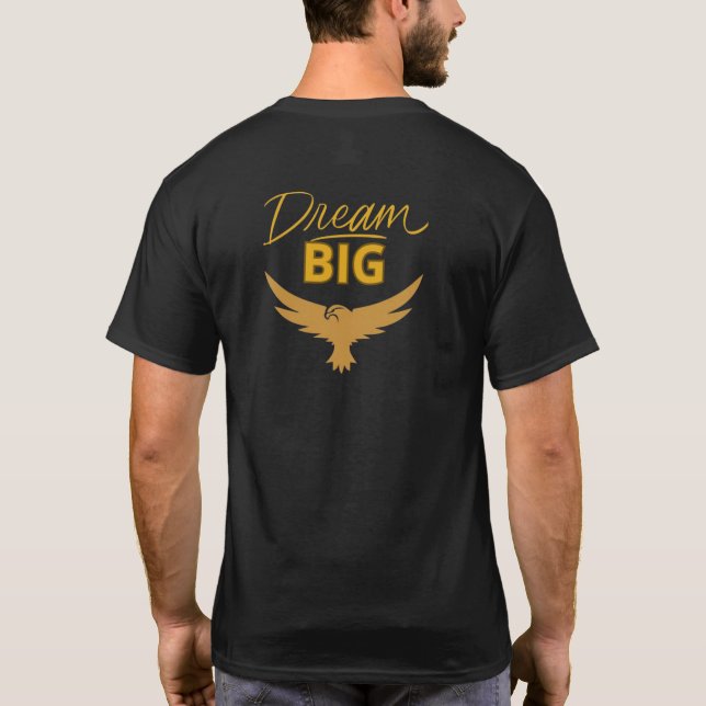 Camiseta pegatinas redondos clásicos de ensueño (Reverso)