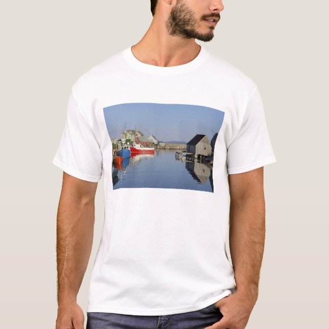 Camiseta Peggy's Cove, Nueva Escocia, Canadá (Anverso)