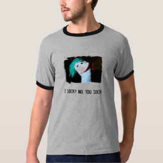 Camiseta ¿Pego? ¡No, usted pega!