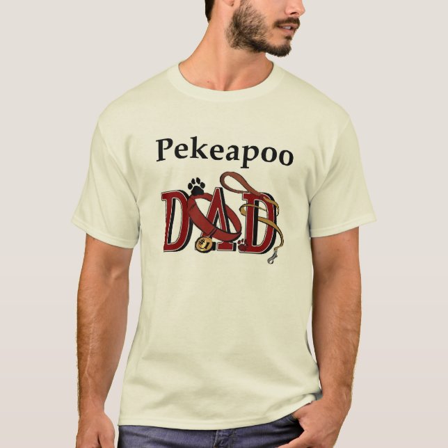 Camiseta Pekeapoo Dad Apparel (Anverso)