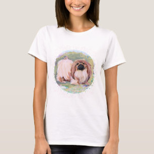 Camiseta Pekingés Bonito en Rosa