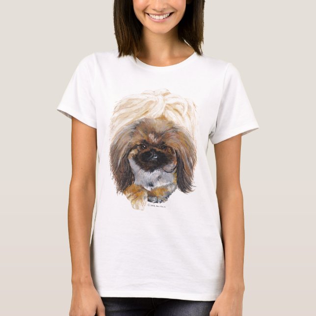 Camiseta Pekingese Tuffy (Anverso)