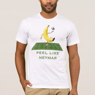 Camiseta Pela Como un Campeón Banana de Fútbol Divertida Pe