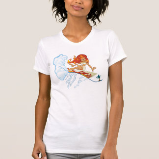 Camiseta Pele que practica surf