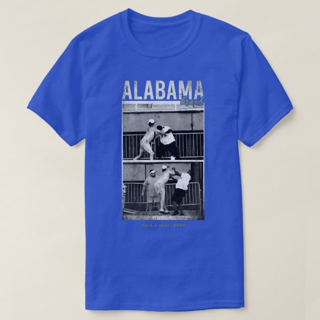 Camiseta Pelea contra Alabama TShirt 2 (Diseño del anverso)