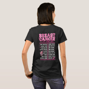 Camiseta Pelea contra el cáncer de mama Visita a sobrevivie