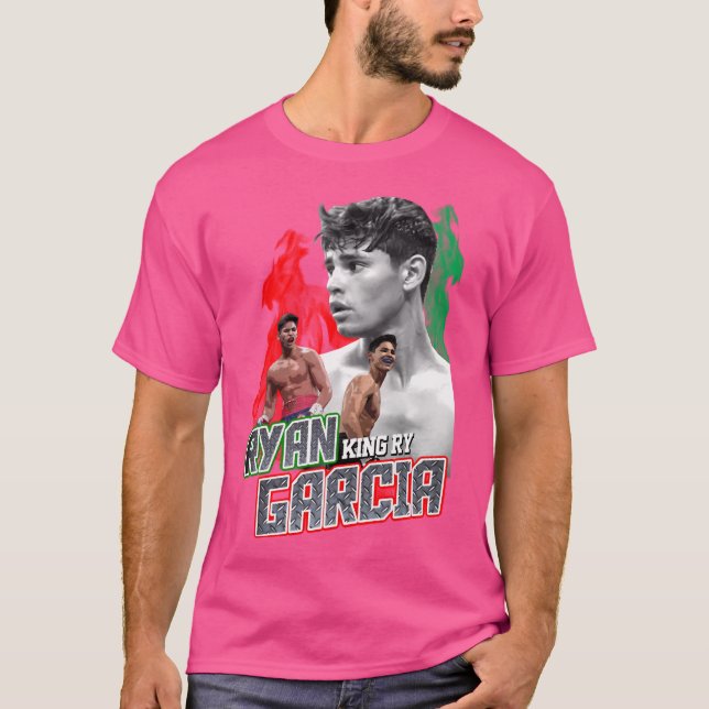 Camiseta Pelea contra el retro musical Ryan García King Ry  (Anverso)