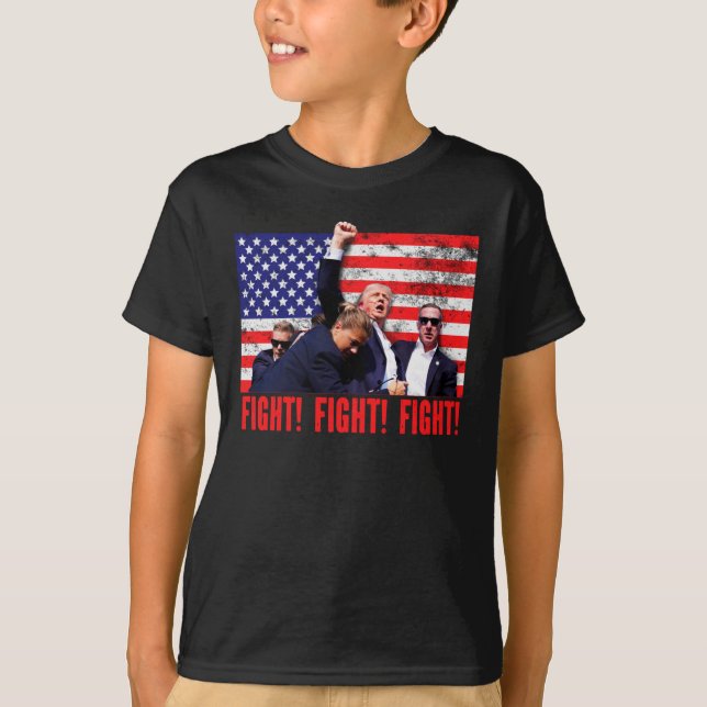 Camiseta Pelea contra los disparos (Anverso)