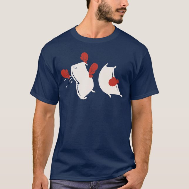 Camiseta Pelea de almohadas (Anverso)