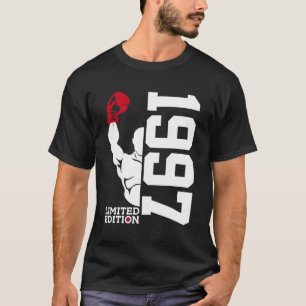 Camiseta Pelea De Boxeo 1997 Boxer 26ª Cajas
