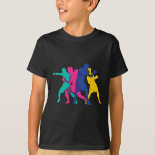 Camiseta Pelea de boxeo Mma Kickboxing Luchador Boxeador Kn