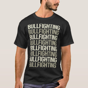 Camiseta Pelea de toros en blanco