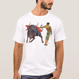 Camiseta Pelea de toros o toro, Matador o El Toro