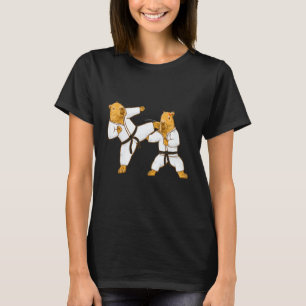 Camiseta Pelea divertida de carpincho Artes Materiales Kara
