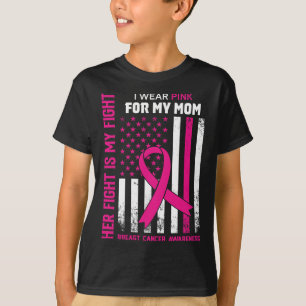 Camiseta Pelea Es Mi Lucha Que Llevo Cáncer De Mama Rosa