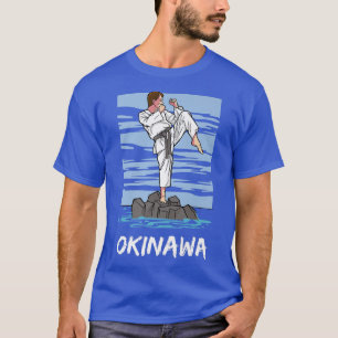Camiseta Pelea Okinawa Karate en Japón