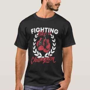 Camiseta Peleando Como Un Club Deportivo De Boxeo Campeón
