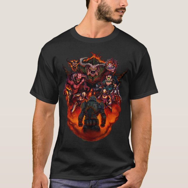 Camiseta Pelear como el infierno 2 (Anverso)